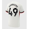 Camisa de Futebol Chelsea Alejandro Garnacho #49 Equipamento Secundário 2025-26 Manga Curta Camisa de Futebol Chelsea Alejandro Garnacho #49 Equipamento Secundário 2025-26 Manga Curta